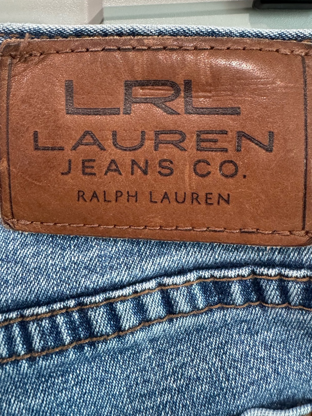 Ralph Lauren Light Blue Straight-Leg Jeans - Picture 4 of 5